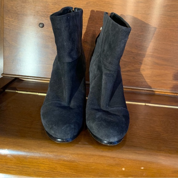 Rag & Bone Black Suede Ankle Boots - Picture 11 of 16